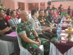 Danramil 1626-02/Susut Hadiri Pembukaan Lomba LKBB Bupati Cup IV Tahun 2023