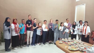 Penjabat Wali Kota Kupang Terima Audensi DFAT, WHO dan UNICEF