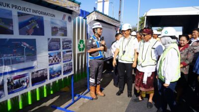 Bupati Tamba Dampingi Dirut Asdp Groundbreaking Peningkatan Dermaga Iv Pelabuhan Gilimanuk