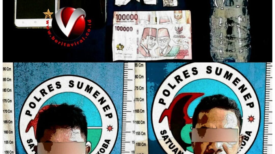 Polres Sumenep Amankan Dua Tersangka Kasus Narkoba