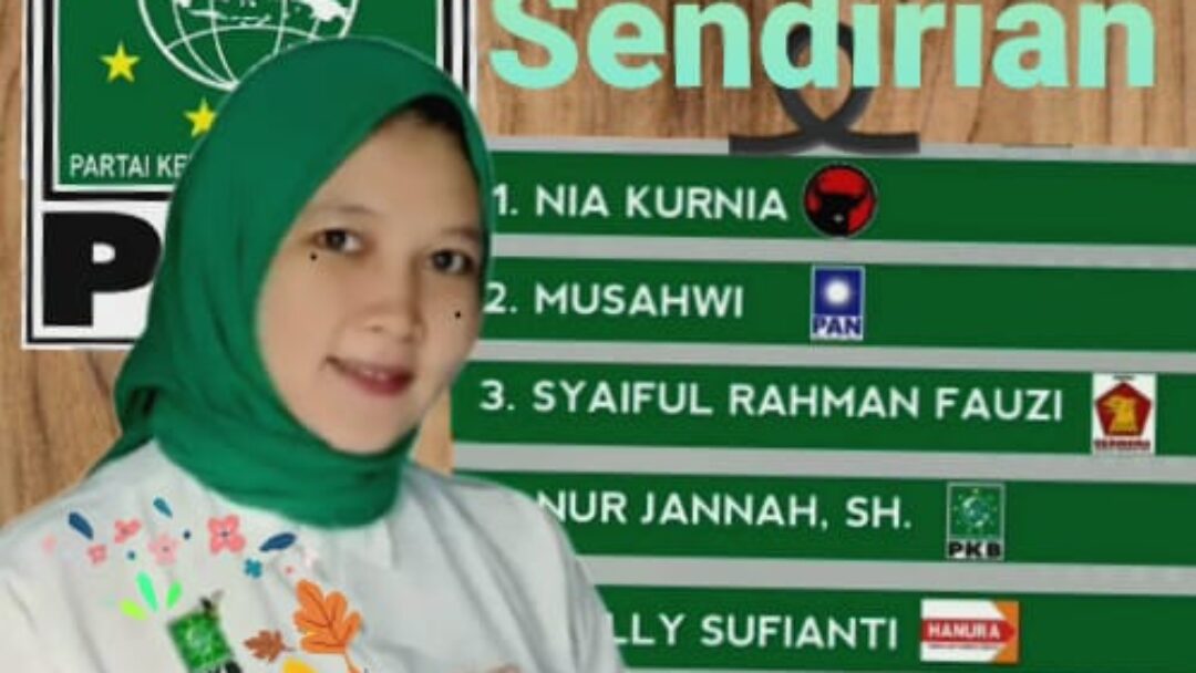 Primadona Caleg DPR Dari PKB Dapil 1 Nomor Urut 3 Ditempati Oleh Nur Jannah Istri Ketua KWK
