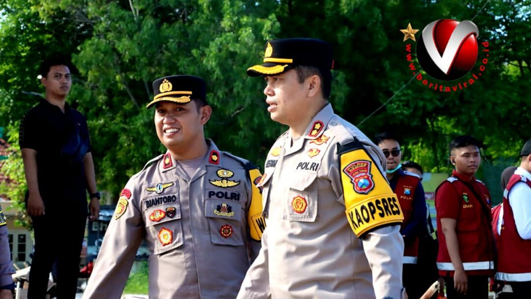 Kapolres Dan Ketua Bhayangkari Cabang Sumenep Kunjungan Kerja Ke Polsek Giligenting